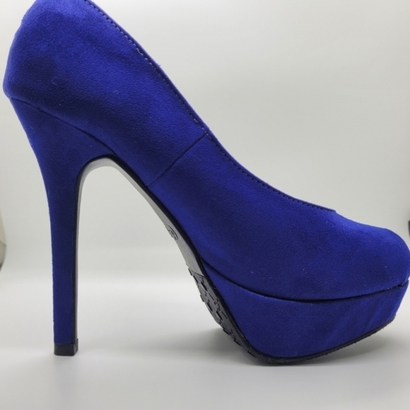 Candie's Cabela Blue‎ High Heels Women's Size 6 Medium - Picture 13 of 16